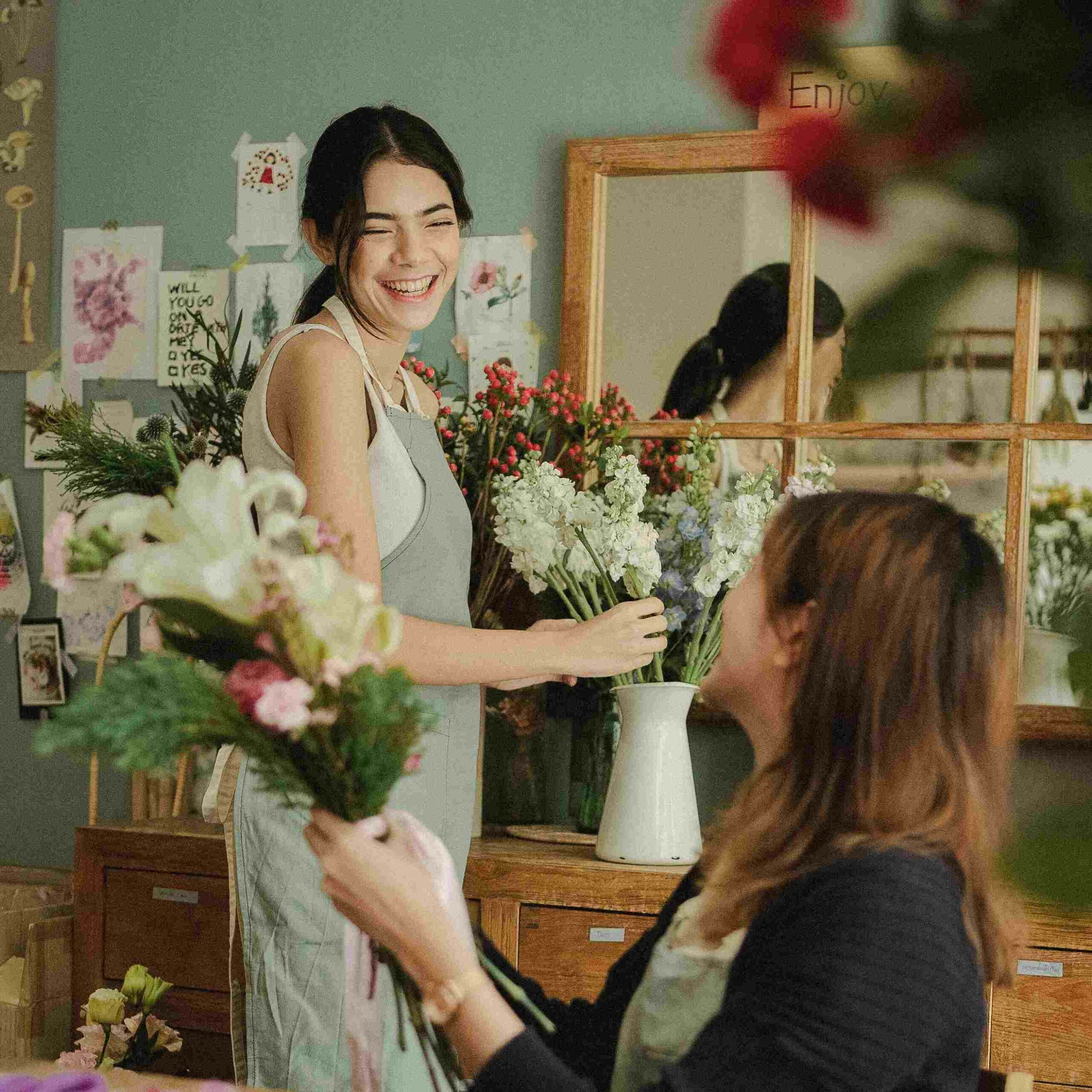 Atelier création de bouquets